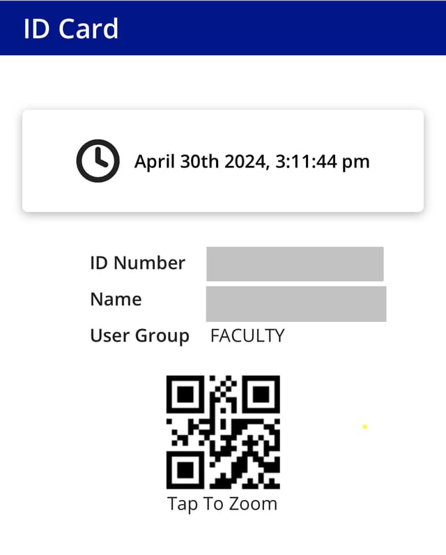 Qr Code in Library Mobile App