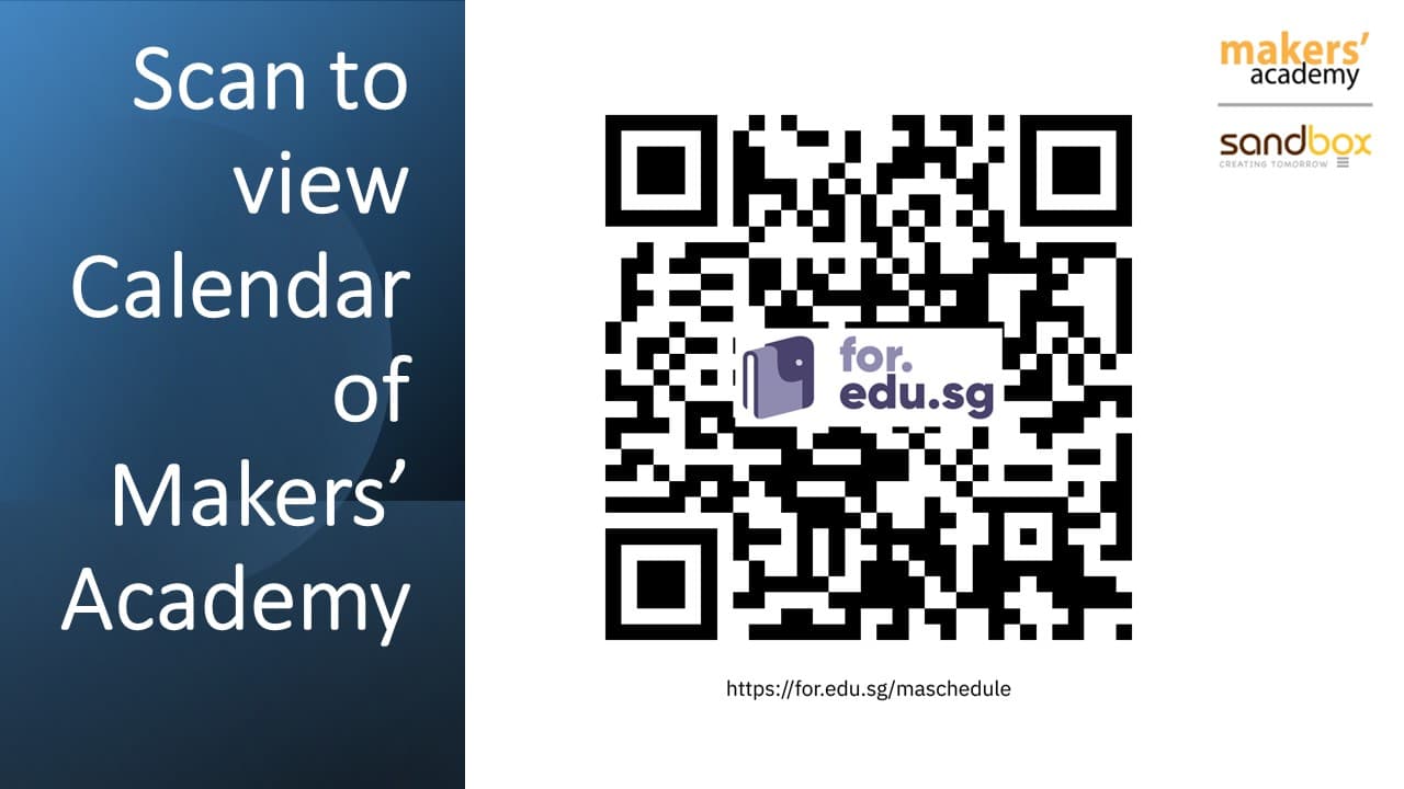 Schedule of Makers' Academy 2024