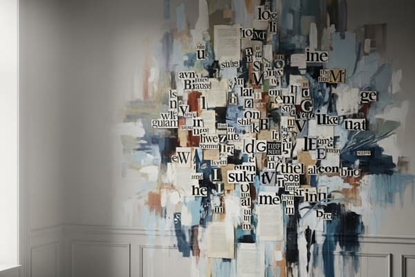 paper-collage-on-wall-in-muted-neutrals
