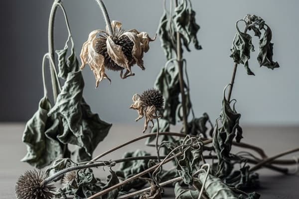Dying-flower