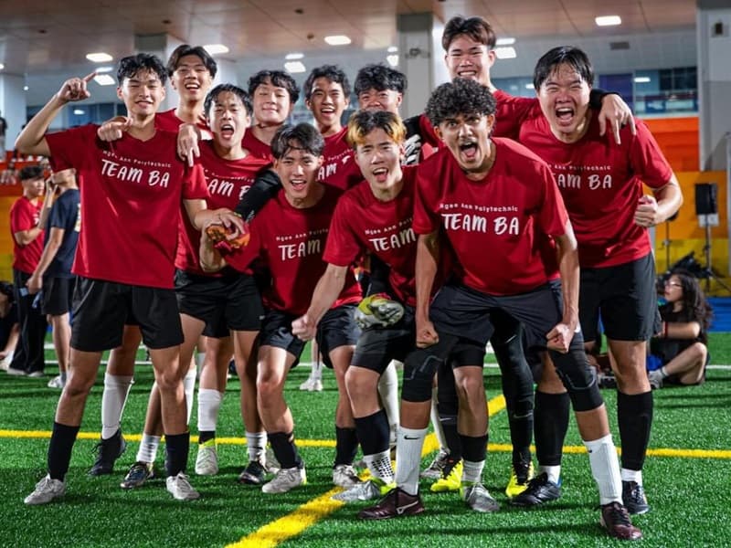 NP's BA students at the Inter-School Games