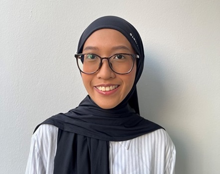 Photo of Nur Masirah Binte Razak, a student who enrolled in NP's Work-Study Certificate – Diploma in Business Practice (Administration & Management)