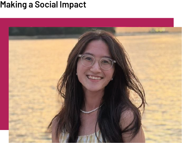 Making a Social Impact - Vanessa Chan Making a Social Impact - Vanessa Chan