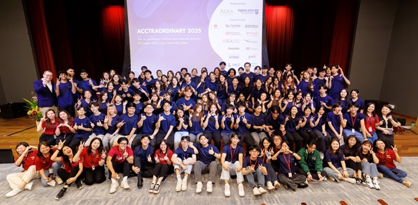 BA's Accountancy students at ACCtraordinary 2025