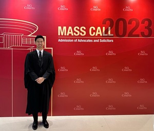 BS graduate, Bryan Lim