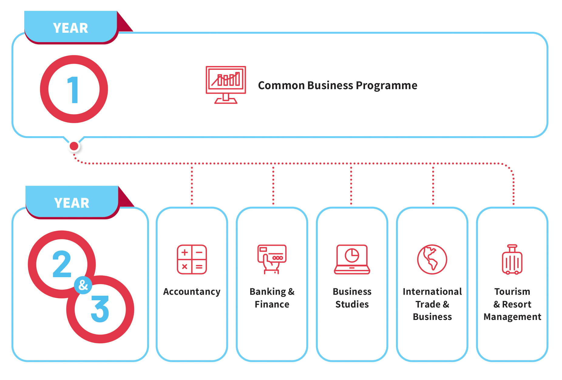 Infographic for Common Business Programme