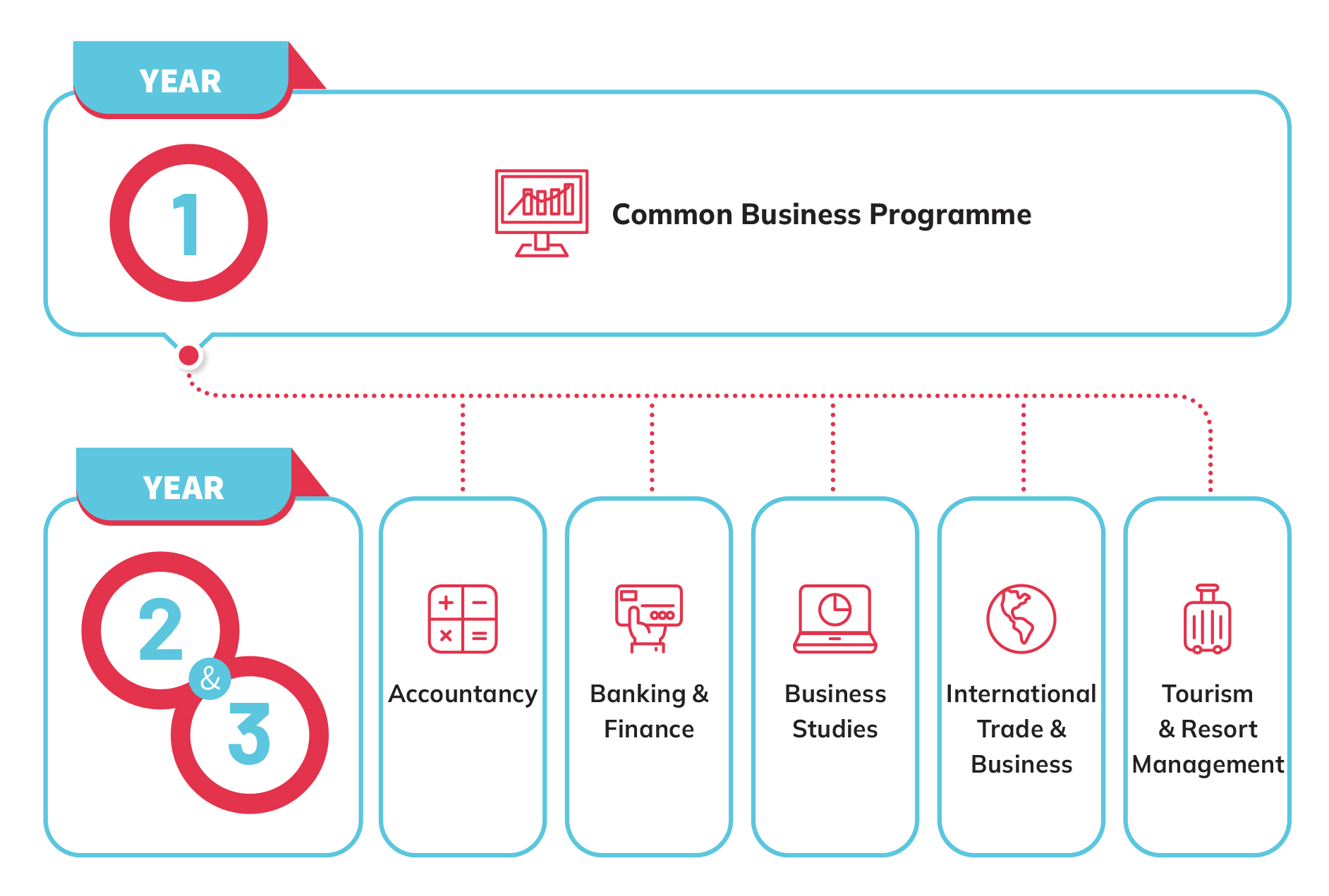 Infographic for Common Business Programme