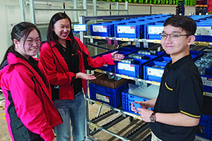 Photo of ITB students who won the Freight Forwarding Category at the WorldSkills Competition 2020