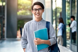 photo of student interning at DBS