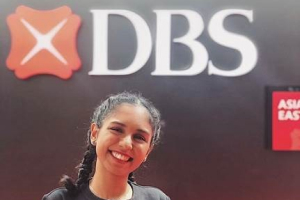 photo of student interning at DBS