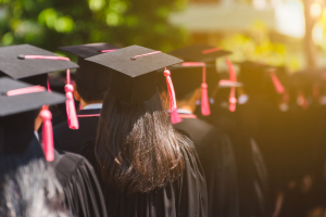 photo of a group of graduates