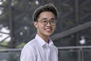 Photo of REB graduate, Maximus Ong