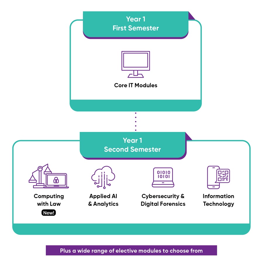 ICT CICTP 2024 Infographic for Common ICT Programme