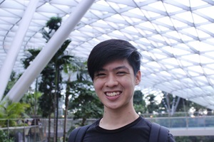 Photo of NP's Dip in IT graduate, Jordon Lee